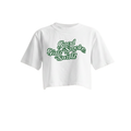 Good Girlz Smoke Swirlz Crop White T-Shirt